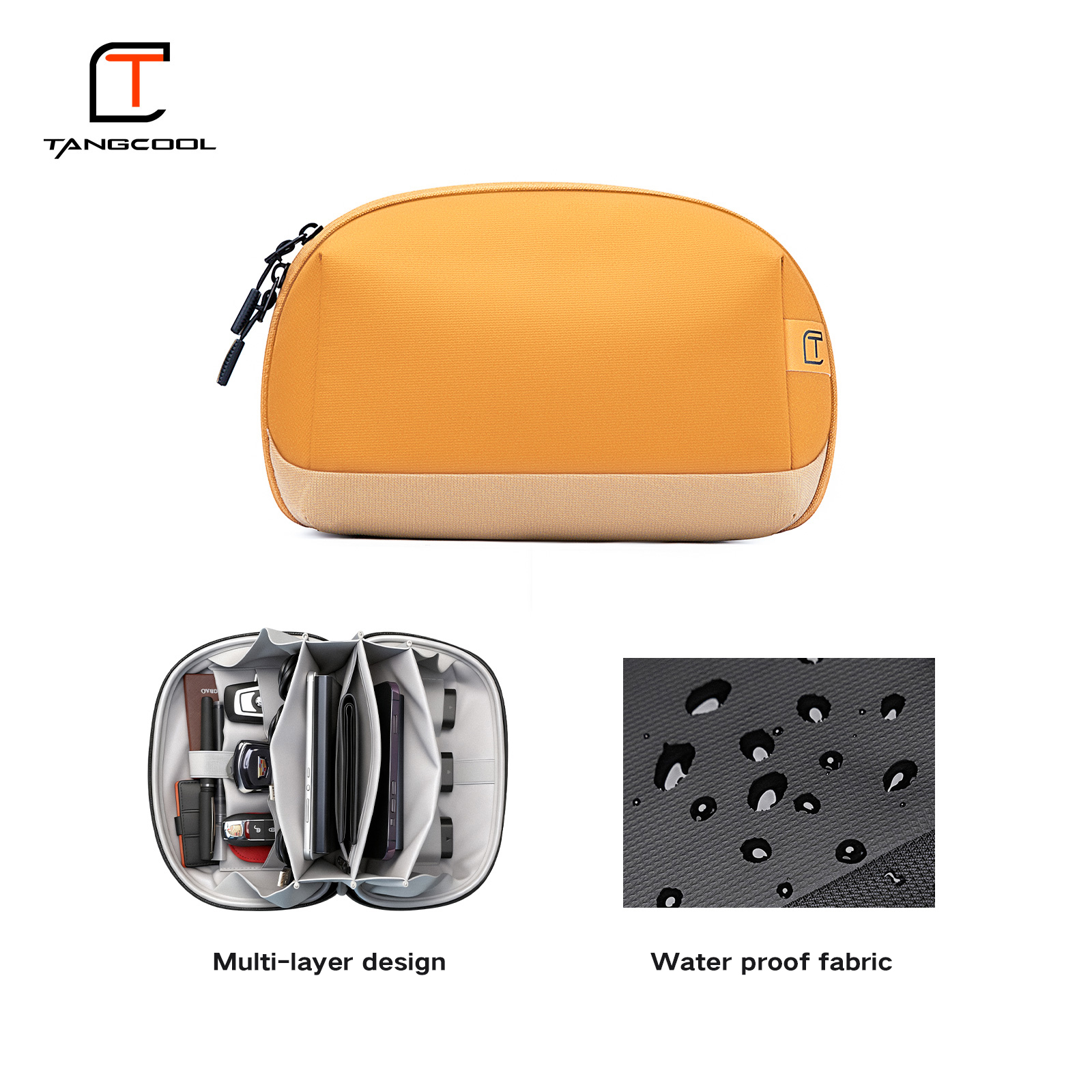 Tech Keychain Accessories - TANGCOOL Three Proof Small Tech Organizer