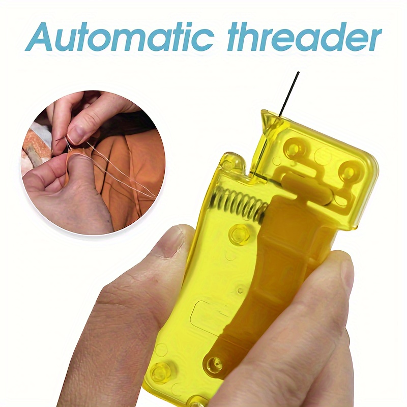 Unique Tech Accessories - 1pc Automatic Needle Threader DIY Hand