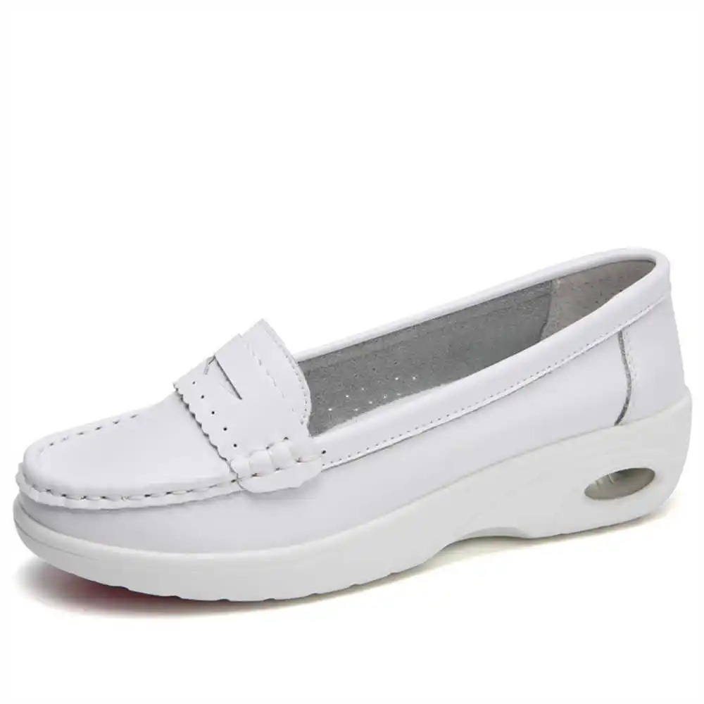 Thick Sole Slipon White Traine - Tech Accessories Cheap ulasan dan harga
