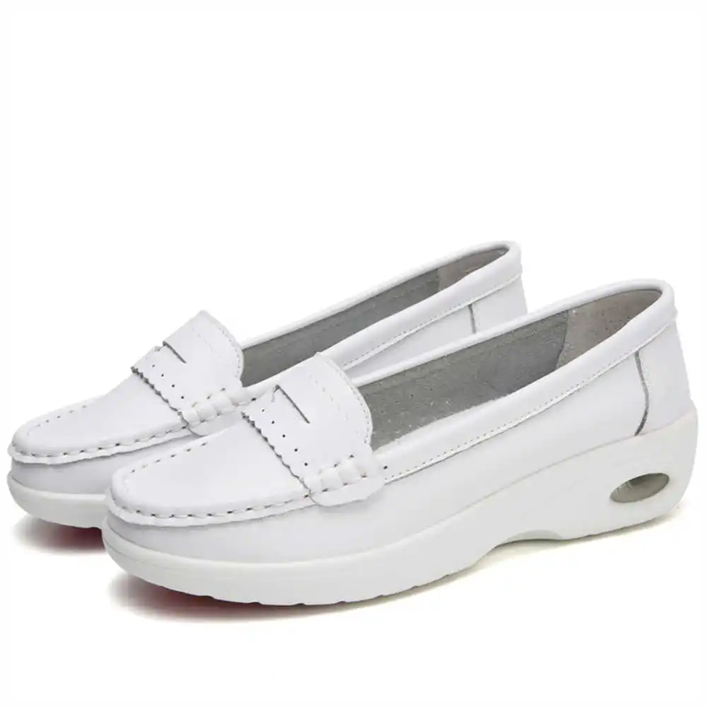Thick Sole Slipon White Traine - Tech Accessories Cheap ulasan dan harga