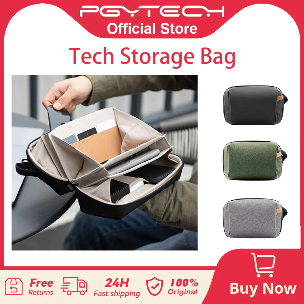 PGYTECH Tech Accessories Pouch - Tech Accessories Storage ulasan dan harga