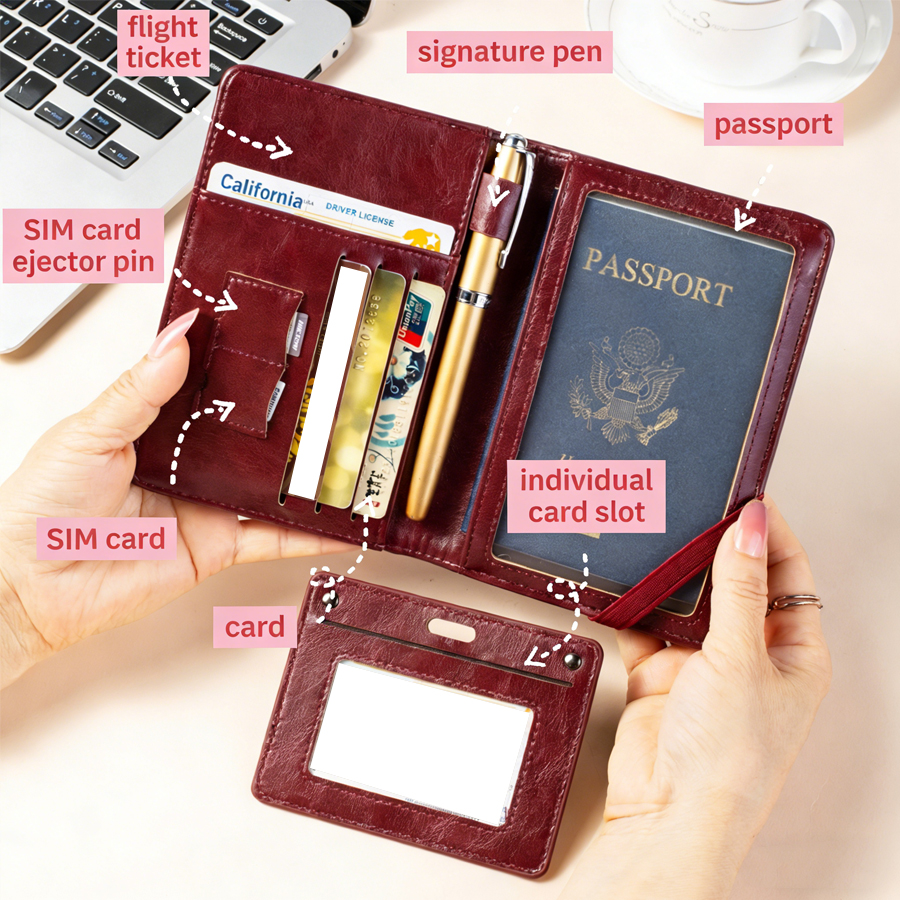 Passport Holder and Wallet in  - Useful Tech Accessories ulasan dan harga