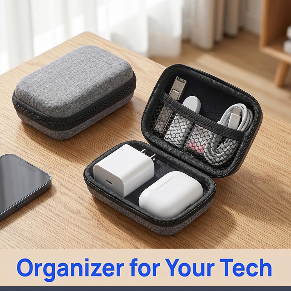 Business Headphone Bag Portabl - Travel Cable Organizer ulasan dan harga