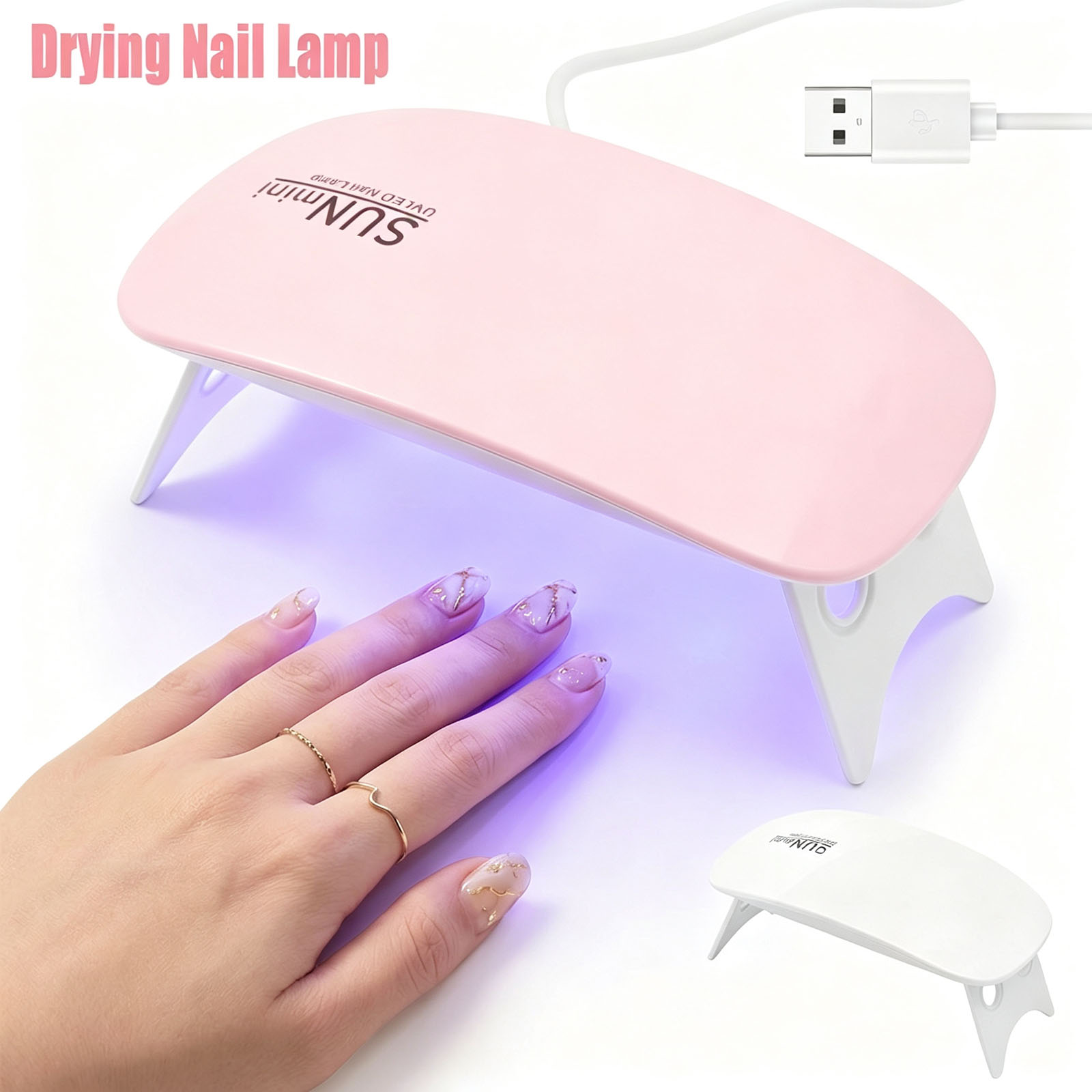 UV Nail Polish Lamp Nail Dryer - Unique Tech Accessories ulasan dan harga