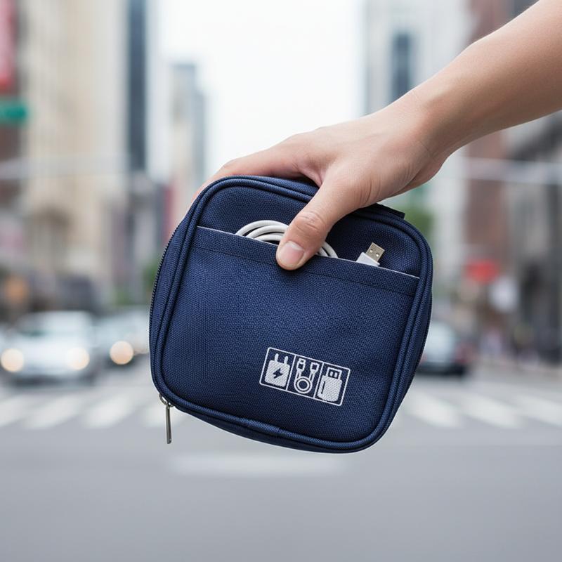 【Y】Waterproof Portable Cable O - Travel Cable Organizer ulasan dan harga