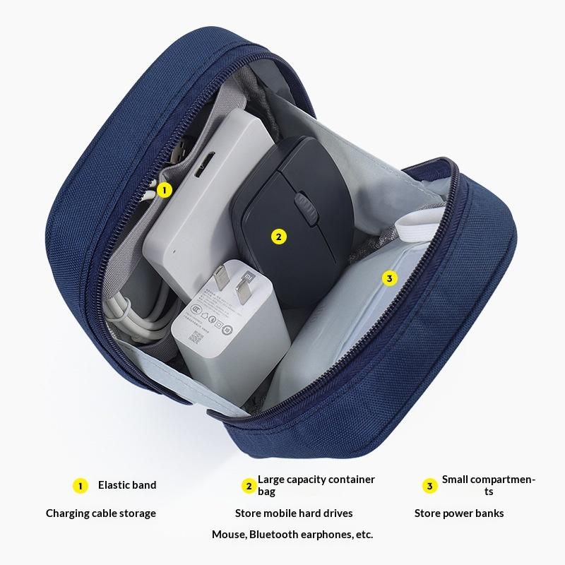 【Y】Waterproof Portable Cable O - Travel Cable Organizer ulasan dan harga