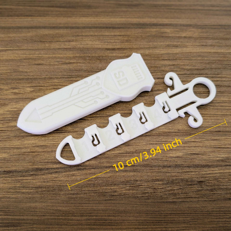 Sword Shaped SD Card Storage C - Tech Keychain Accessories ulasan dan harga