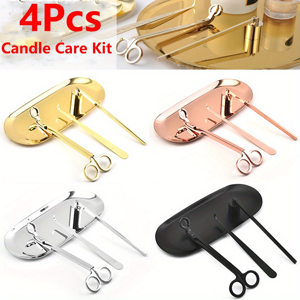 4pcs/set Luxury Candle Care Ki - Unique Tech Accessories ulasan dan harga