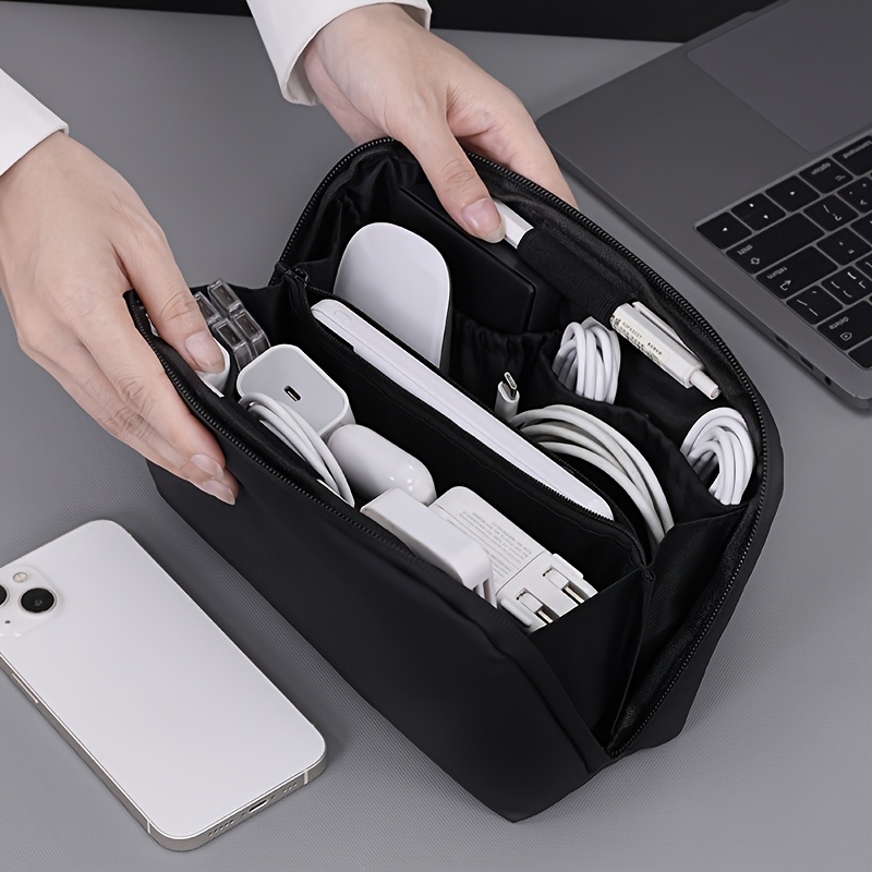 Portable Multi-Compartment Tec - Tech Accessories Storage ulasan dan harga