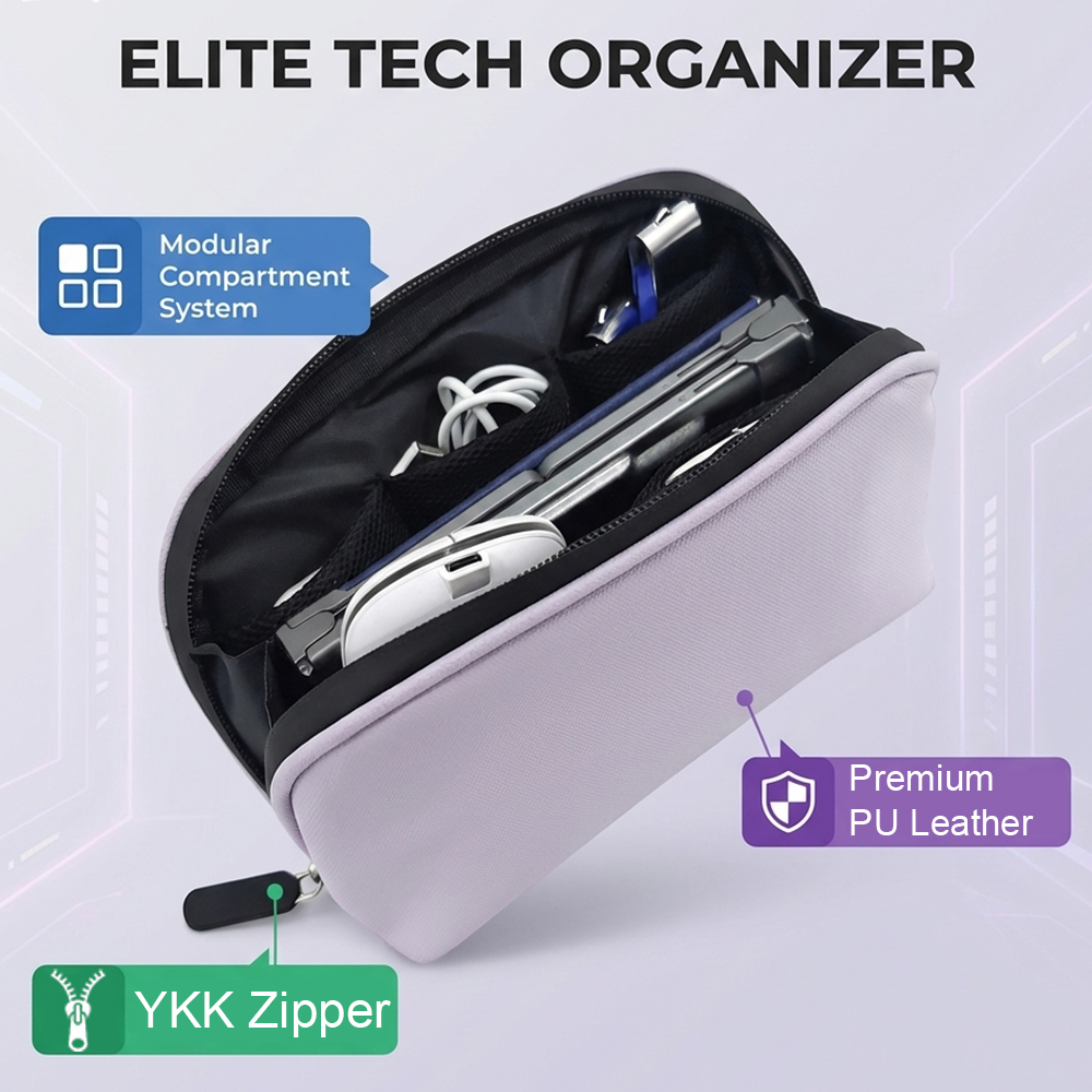 Tech Organizer Bag Portable El - Tech Accessories Storage ulasan dan harga