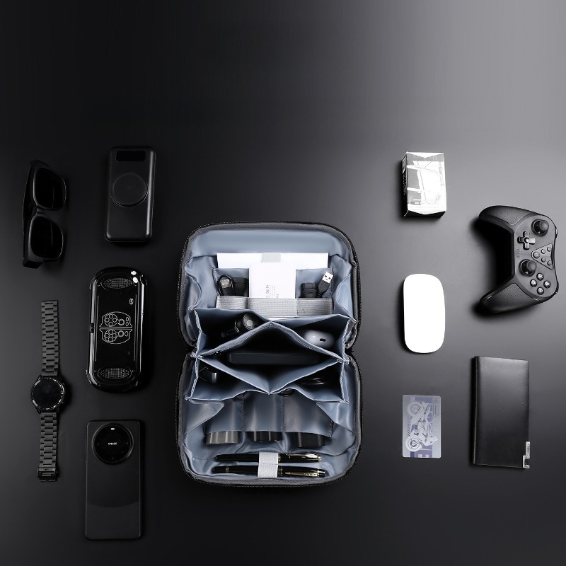 Wide Opening Travel Cable Stor - Tech Accessories Travel Bag ulasan dan harga