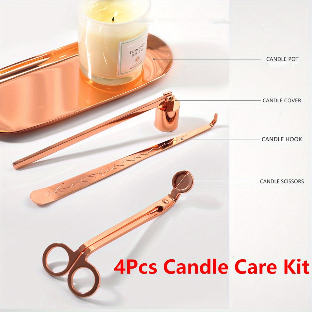 4pcs/set Luxury Candle Care Ki - Unique Tech Accessories ulasan dan harga