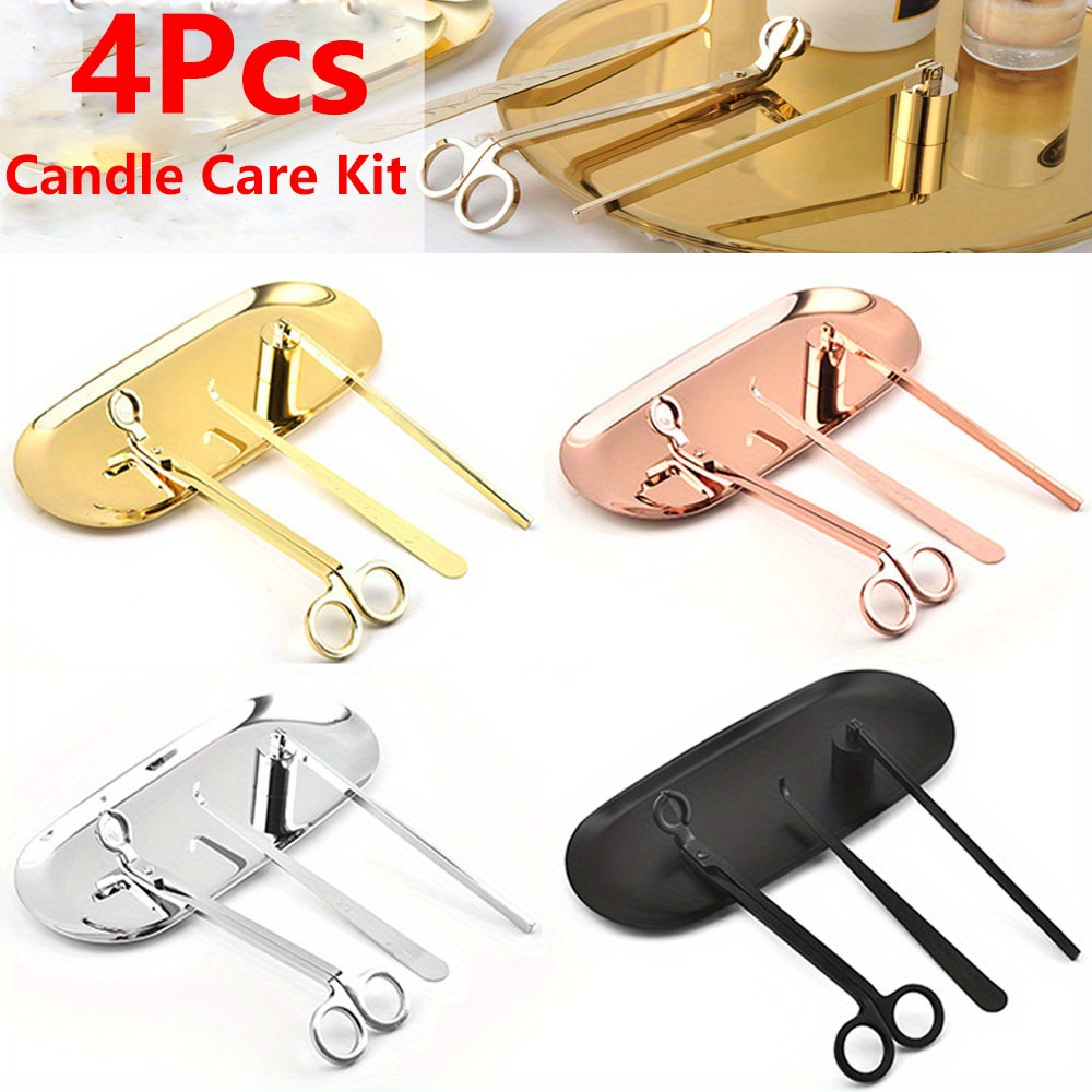 4pcs/set Luxury Candle Care Ki - Unique Tech Accessories ulasan dan harga