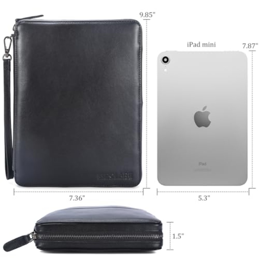 Polare Full Grain Leather Trav - Tech Accessories Travel Bag ulasan dan harga