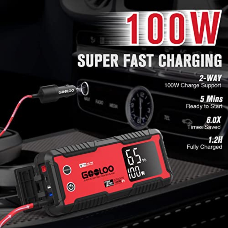 GOOLOO GT4000 Car Jump Starter - Accessories Tech Pack ulasan dan harga