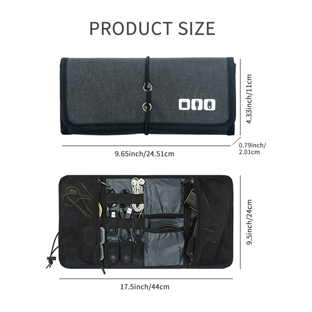 Home Cable Organizer Pouch | R - Tech Accessories Storage ulasan dan harga