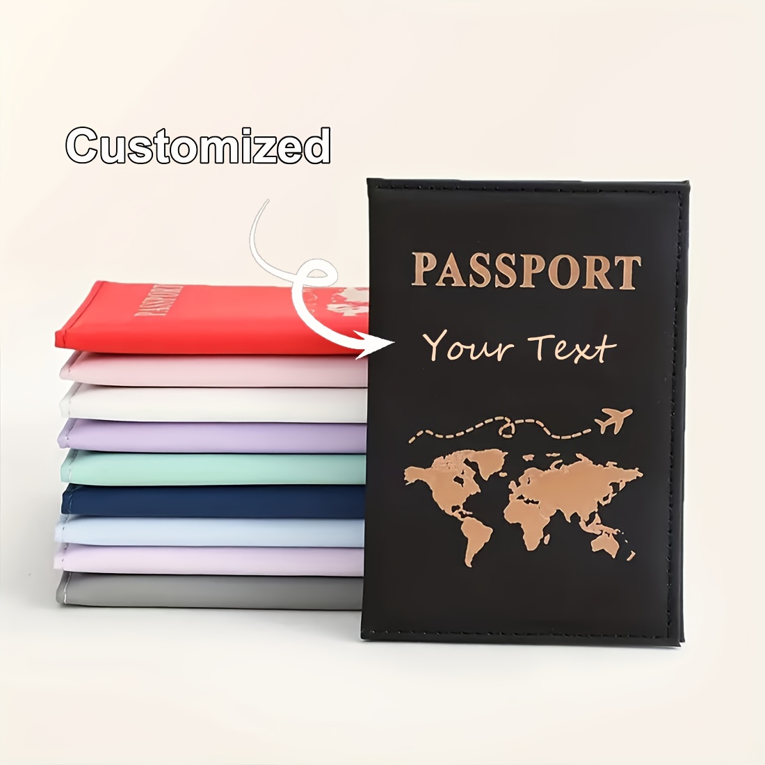 Custom Name World Map Passport - Useful Tech Accessories ulasan dan harga