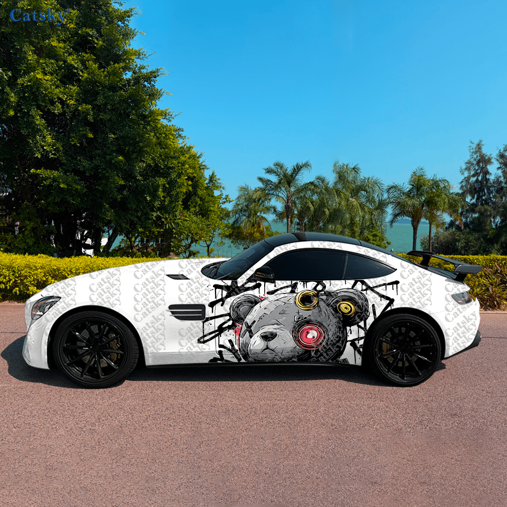 Cyberpunk Tech Teddy-Bear Car  - Tech Accessories To Gift ulasan dan harga