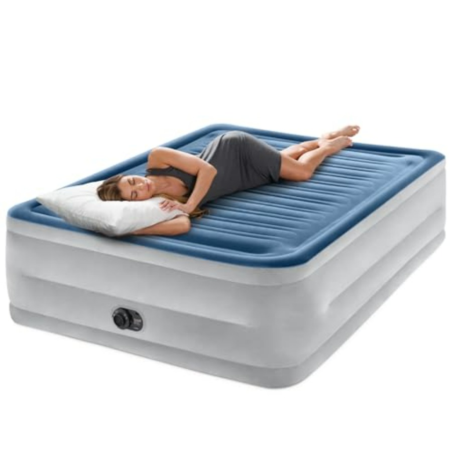 Queen air mattress for home/ca - Tech Queen ulasan dan harga
