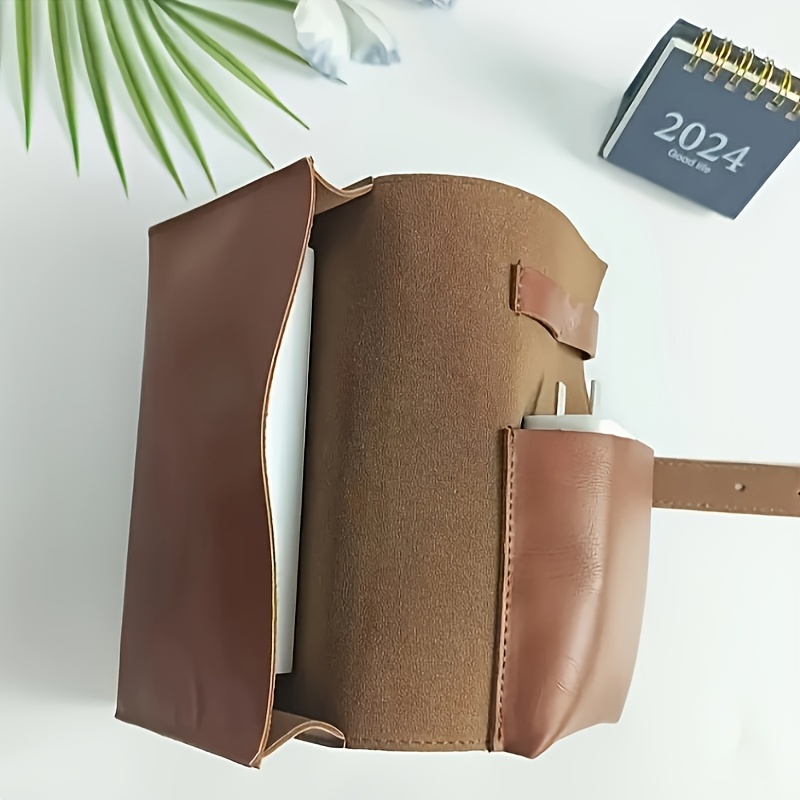 1pc PU Leather Multi-Compartme - Tech Accessories Storage ulasan dan harga