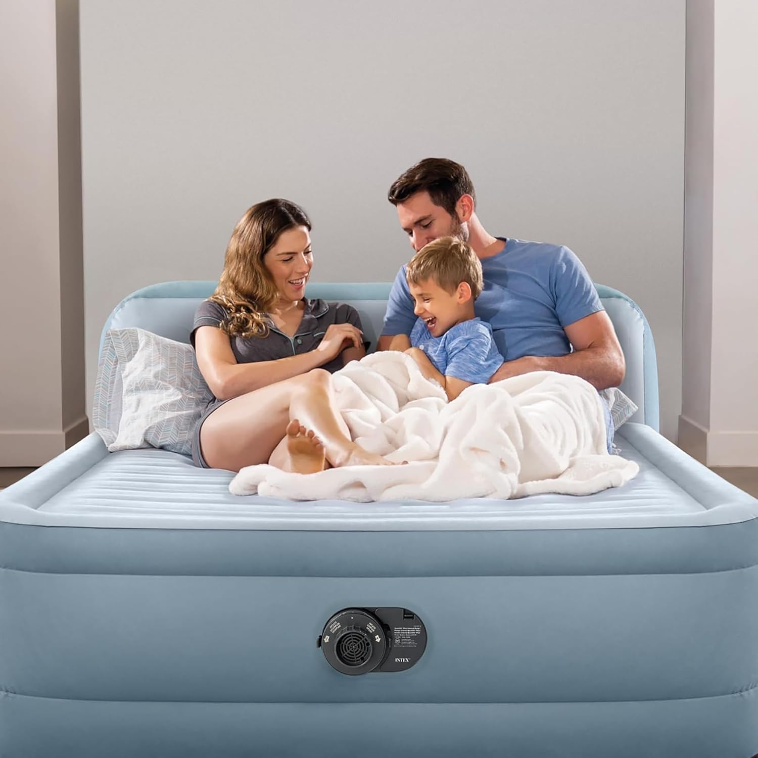 Queen Air Mattress with Built- - Tech Queen ulasan dan harga