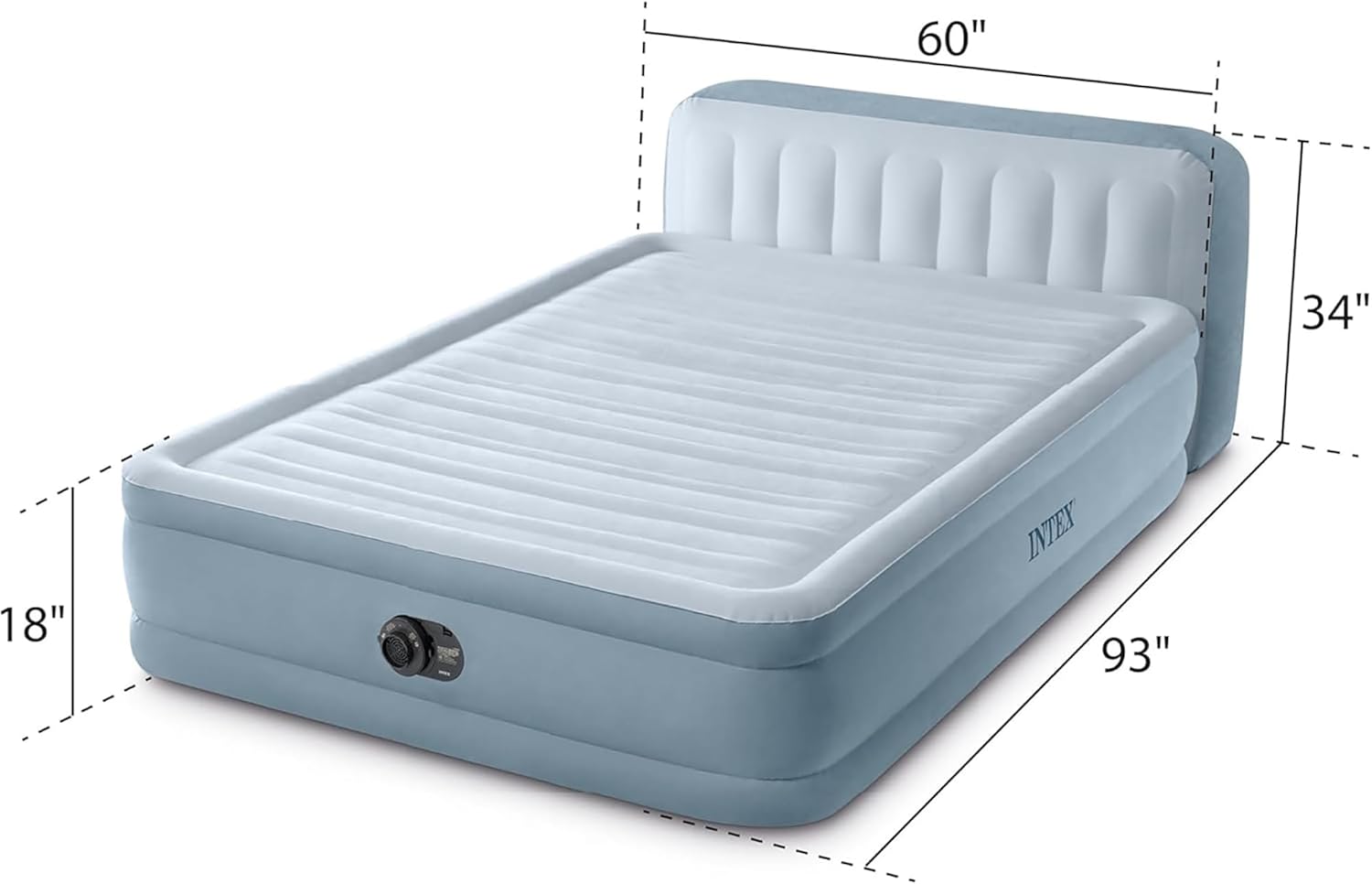 Queen Air Mattress with Built- - Tech Queen ulasan dan harga
