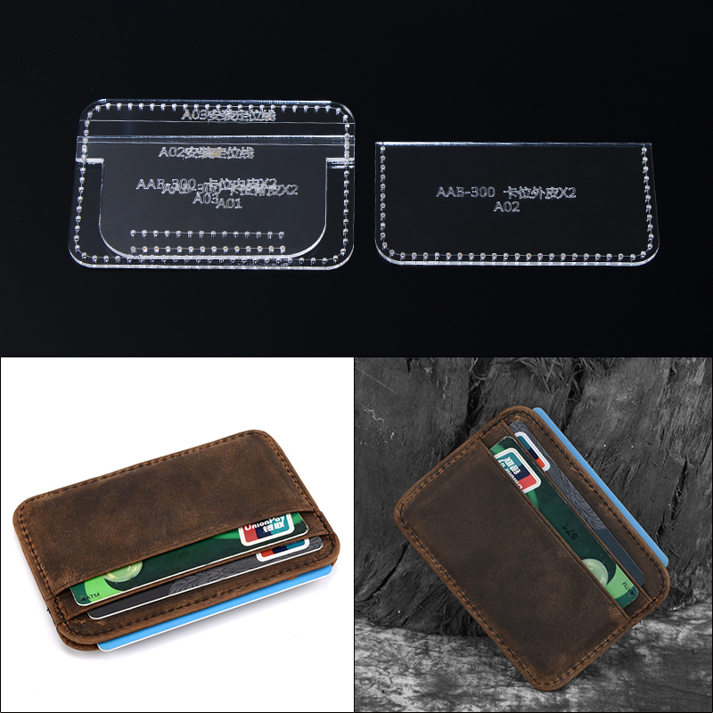 1Set DIY Acrylic Leather Templ - Unique Tech Accessories ulasan dan harga