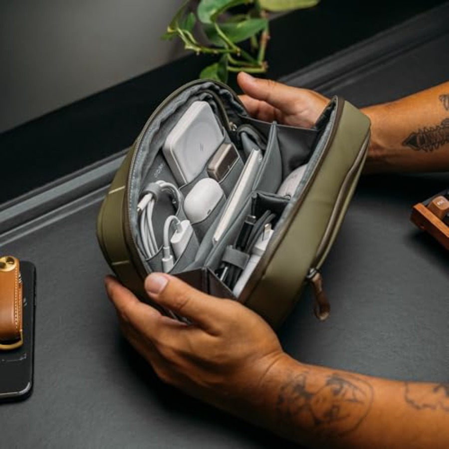 2-in-1 Tech Accessory Pouch wi - Travel Cable Organizer ulasan dan harga