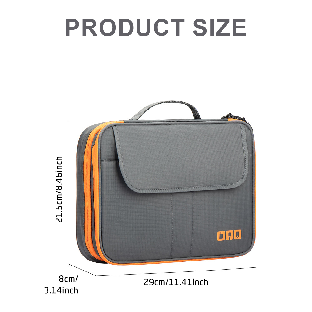 Large Capacity Tech Organizer  - Tech Accessories Storage ulasan dan harga