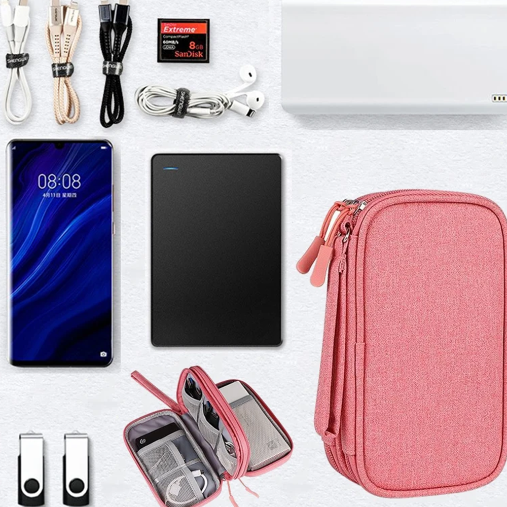 Portable Travel Digital Produc - Travel Cable Organizer ulasan dan harga