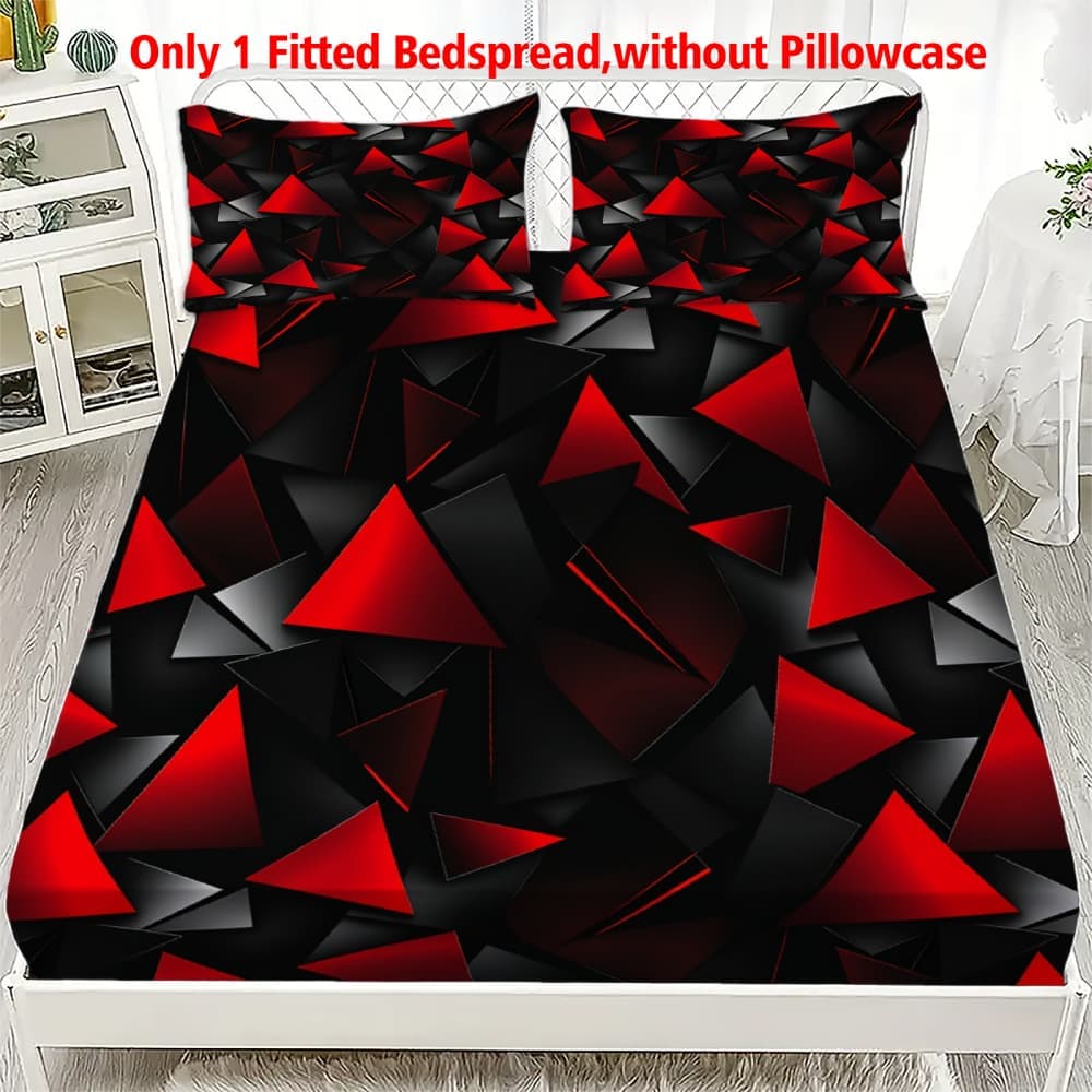 1pc Red Triangle Tech-Inspired - Tech Queen ulasan dan harga