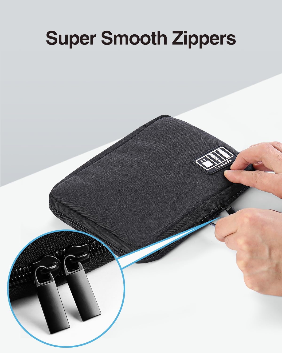 Travel Cable Organizer Bag, Fl - Tech Accessories Storage ulasan dan harga