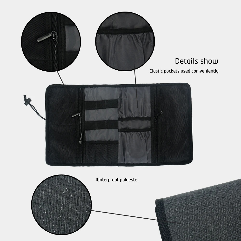 Electronic Organizer Cord Pouc - Tech Accessories Travel Bag ulasan dan harga