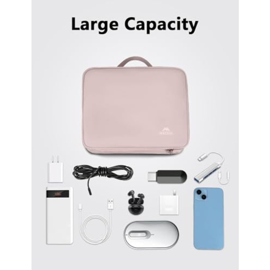 Travel Cord Organizer for Wome - Tech Accessories Storage ulasan dan harga