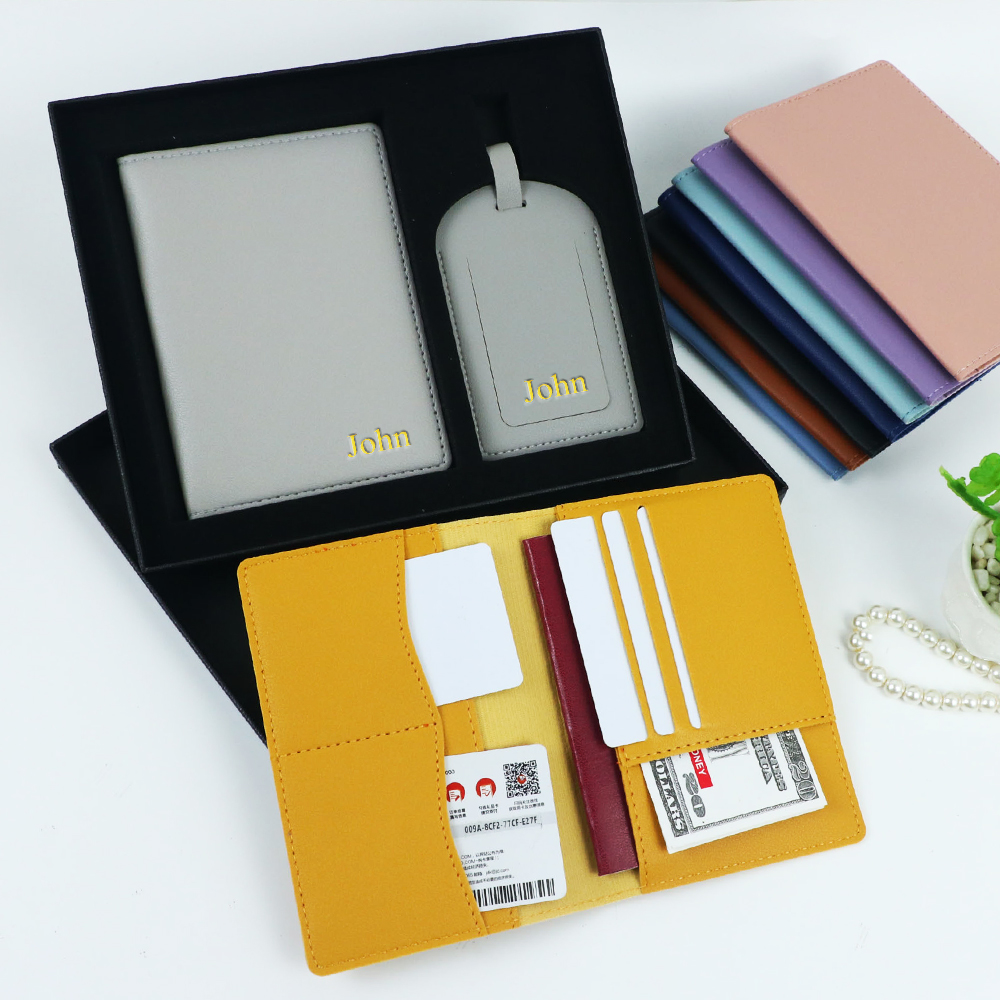 Customized name PU leather pas - Useful Tech Accessories ulasan dan harga